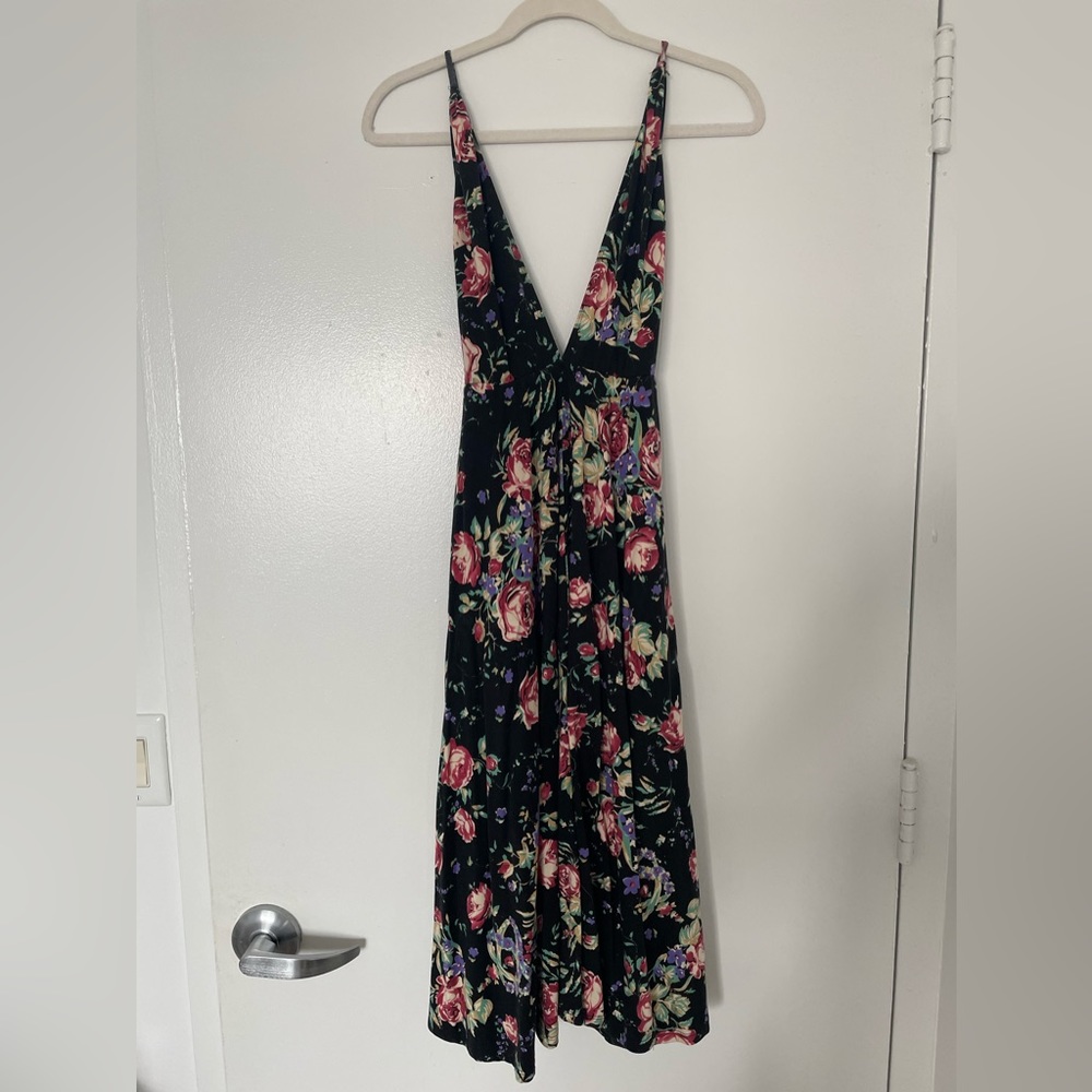 Reformation midi floral dress